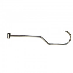 Hook with welded bushing