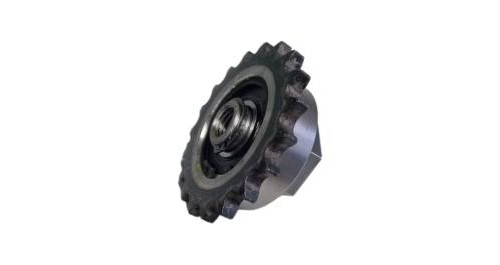 Complete bending idler pinion