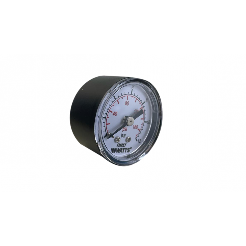 Back pressure gauge D40 0-12 bar 1/8”