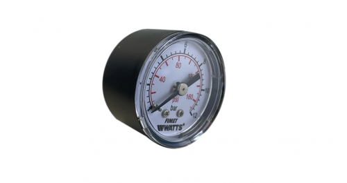 Back pressure gauge D40 0-12 bar 1/8”