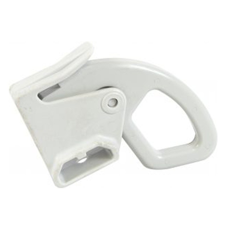 Long lever clamp for feeder
